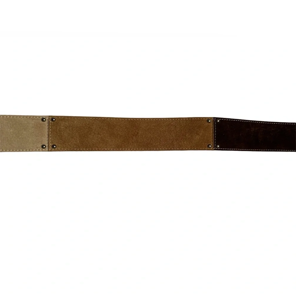 Neiman Marcus Vintage Streets Ahead Genuine Leather Belt